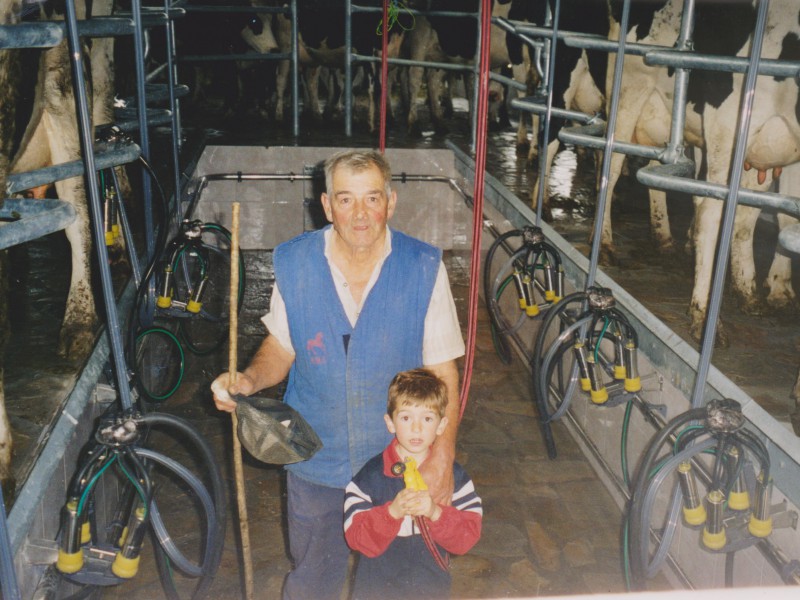 Ico y su nieto Alfonso