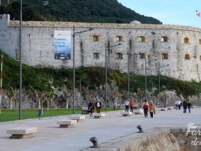 Fuerte de San Martín, inicio de la ruta del Faro del Caballo